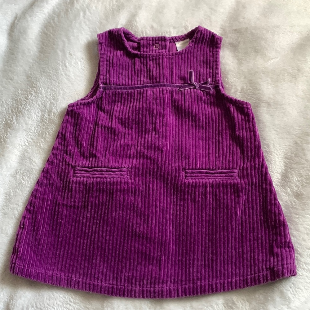 Purple Casual Dress BabyGirl 3 month with Pockets